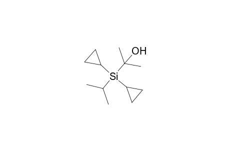 Dicyclopropyl(1-hydroxy-1-methylethyl)isopropylsilane