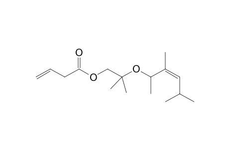 (2"E/Z)-2'-Methyl-2'-(1",2",4"-trimethylpent-2"-enyloxy)propyl but-3-enoate
