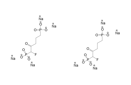 1-FLUORO-2-OXOPENTANE-1,5-BISPHOSPHONIC-ACID-TETRASODIUM-SALT