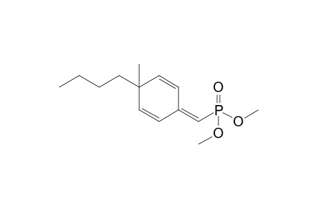 4-Methyl-4-butyl-1-[(dimethylphosphoryl)methylidene]-2,5-cyclohexadiene
