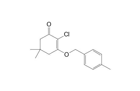 2-Chloro-5,5-dimethyl-3-(4-methylbenzyloxy)cyclohex-2-enone