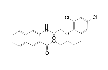 2-naphthalenecarboxylic acid, 3-[[(2,4-dichlorophenoxy)acetyl]amino]-, butyl ester