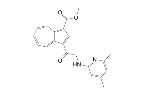Methyl 3-[(4,6-Dimethylpyrid-2-yl)aminoacetyl]azulene-1-carboxylate