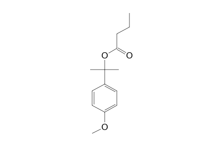 BUTANOIC-ACID-1-(4-METHOXYPHENYL)-1-METHYLETHYLESTER