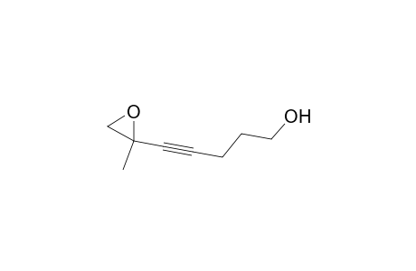 5-(2-Methyloxiranyl)pent-4-yn-1-ol