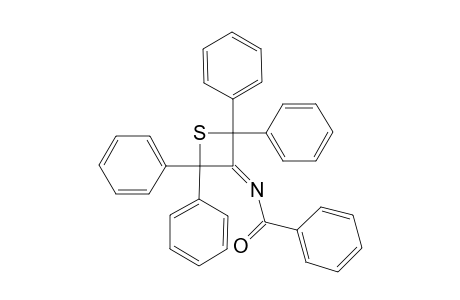 N-(2,2,4,4-tetraphenyl-3-thietanylidene)benzamide