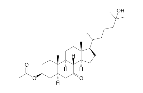 3.beta.-Acetoxy-7-keto-5.alpha.-cholestan-25-ol