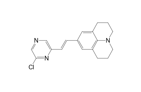 (E)-2-Chloro-6-[2-(9'-julolidinyl)-ethenyl]pyrazine