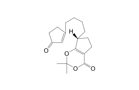 1-[3-[4-(3-Oxo-1-cyclopenten-1-yl)butyl]]-5,7-dioxa-6,6-dimethylbicyclo[4.3.0]non-3a-en-4-one