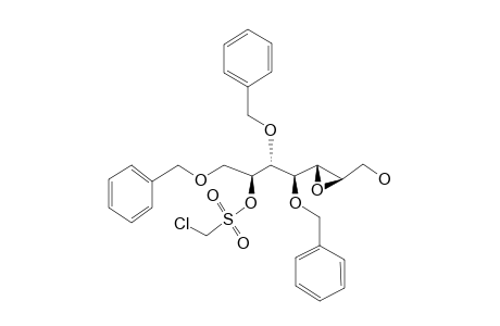 (2R,3S,4S,5S,6S)-6-[(CHLOROMETHYLSULFONYL)-OXY]-2,3-EPOXY-4,5,7-TRIBENZYLOXY-2E-HEPTAN-1-OL