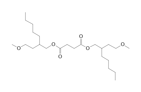 Succinic acid, di(2-(2-methoxyethyl)heptyl) ester