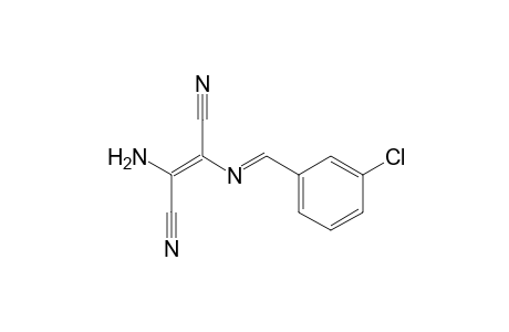 2-Butenedinitrile, 2-amino-3-[[(3-chlorophenyl)methylene]amino]-