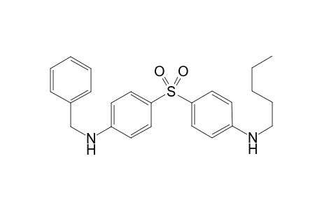 N-benzyl-4-{[4-(pentylamino)phenyl]sulfonyl}aniline