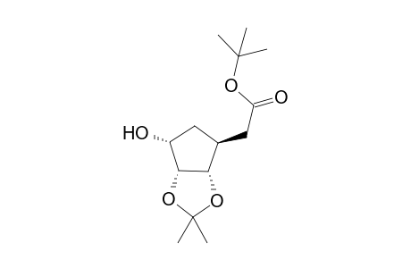 2-[(3aR,4R,6S,6aS)-4-hydroxy-2,2-dimethyl-4,5,6,6a-tetrahydro-3aH-cyclopenta[d][1,3]dioxol-6-yl]acetic acid tert-butyl ester