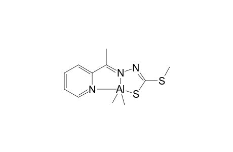 (2-Acetylpyridine-S-methyldithiocarbazate)dimethylalumium