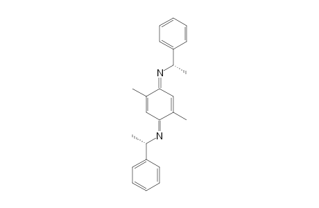 (E,E)-2,5-DIMETHYL-N,N'-BIS-((S)-1-PHENYLETHYL)-CYCLOHEXA-2,5-DIENE-1,4-DIIMINE