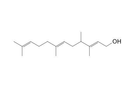 2,6,10-Dodecatrien-1-ol, 3,4,7,11-tetramethyl-, (E,E)-(.+-.)-