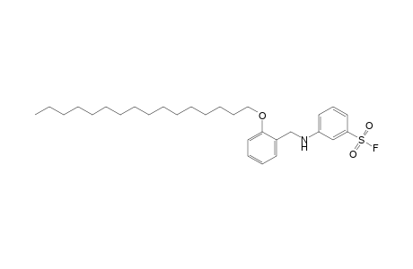 m-{[o-(hexadecyloxy)benzyl]amino}benzenesulfonyl fluoride
