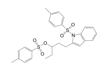 1-(p-Toluenesulfonyl)-2-[3-(p-tolylsulfonyloxy)pentyl]indole
