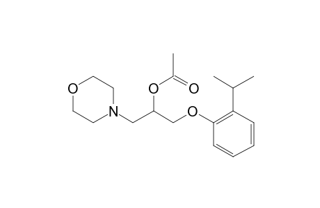 1-(2-Isopropyl-phenoxy)-3-morpholin-4-yl-propan-2-ol, acetate