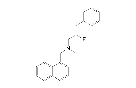 [2-Fluoro-3-phenylprop-2-en-1-yl](methyl)(naphthalen-1-ylmethyl)amine