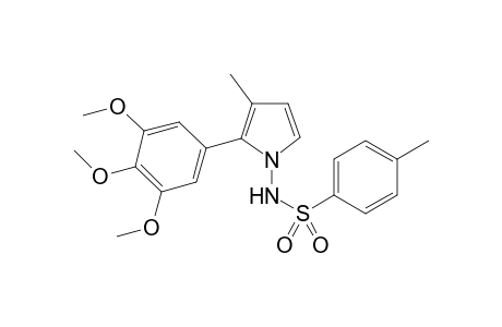 4-methyl-N-[3-methyl-2-(3,4,5-trimethoxyphenyl)pyrrol-1-yl]benzenesulfonamide