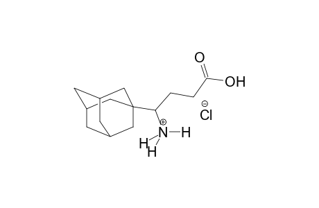 1-(1-adamantyl)-3-carboxy-1-propanaminium chloride