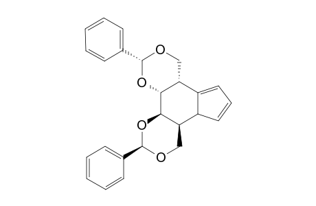 4,4b,7b,8,11a,11b-Hexahydro-2,10-diphenyl-4H-indeno[5,4-d : 6,7-d']-bis[1,3]dioxin