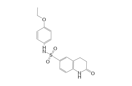 N-(4-ethoxyphenyl)-2-oxo-1,2,3,4-tetrahydro-6-quinolinesulfonamide