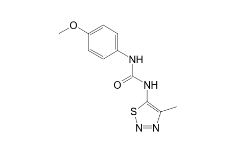 N-(4-Methoxyphenyl)-N'-(4-Methyl[1,2,3]thiadiazol-5-yl)urea