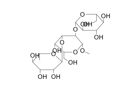 METHYL 2-O-(BETA-D-GLUCOPYRANOSYL)-3-O-(ALPHA-L-RHAMNOPYRANOSYL)-BETA-D-GALACTOPYRANOSIDE