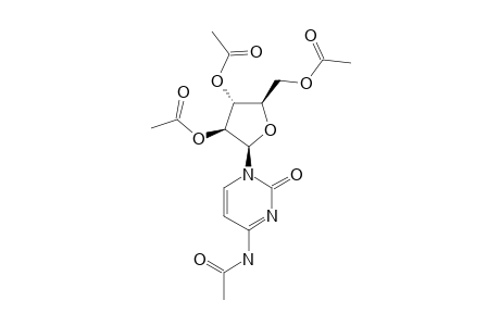 acetic acid [(2R,3R,4S,5R)-5-(4-acetamido-2-keto-pyrimidin-1-yl)-4-acetoxy-2-(acetoxymethyl)tetrahydrofuran-3-yl] ester
