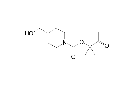 2-Methyl-3-oxobutan-2-yl (4-hydroxymethyl)piperidine-1-carboxylate