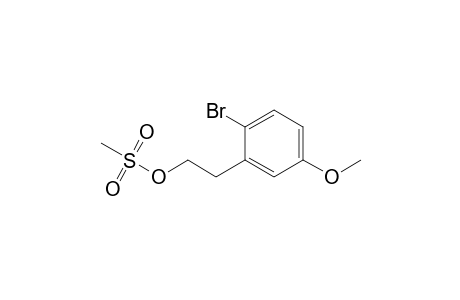 2-Bromo-5-methoxyphenethyl methanesulfonate