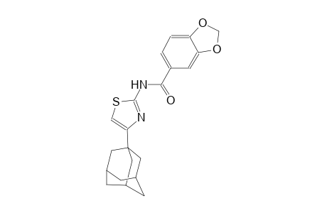 N-[4-(1-adamantyl)-1,3-thiazol-2-yl]-1,3-benzodioxole-5-carboxamide