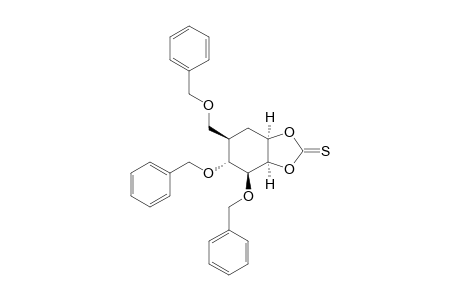 (1R,2R,3S,4R,5R)-3,4-Di-O-benzyl-5-benzyloxymethyl-1,2-O-thiocarbonylcyclohexan-1,2,3,4-tetraol