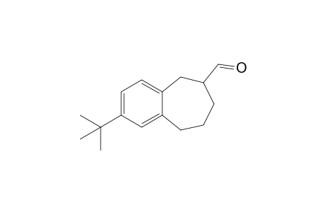 2-(t-Butyl)-6,7,8,9-tetrahydro-5H-benzocycloheptene-6-carboxaldehyde