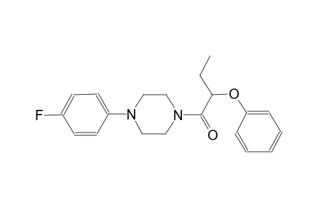 1-(4-fluorophenyl)-4-(2-phenoxybutanoyl)piperazine