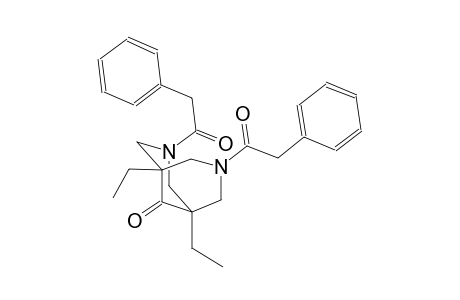 1,5-diethyl-3,7-bis(phenylacetyl)-3,7-diazabicyclo[3.3.1]nonan-9-one