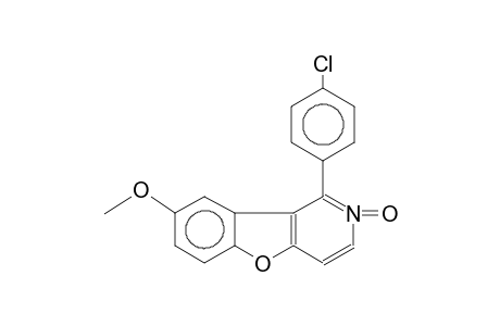 4-(4-chlorophenyl)-6-methoxypyrido[4,3-b]benzofuran-3-oxide