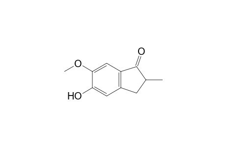 5-Hydroxy-6-methoxy-2-methyl-2,3-dihydroinden-1-one