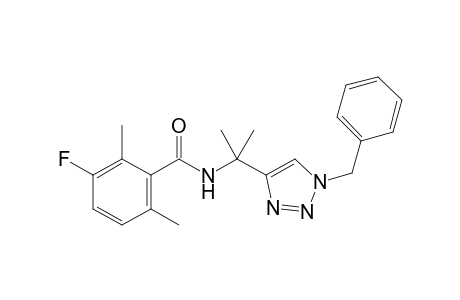 N-[2-(1-Benzyl-1H-1,2,3-triazol-4-yl)propan-2-yl]-3-fluoro-2,6-dimethylbenzamide