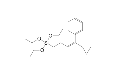 [(Z)-4-cyclopropyl-4-phenyl-but-3-enyl]-triethoxy-silane