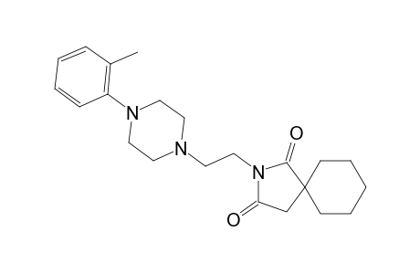N-[(4-(2-methylphenyl)piperazin-1-yl)-ethyl]-2-azaspiro[4.5]decane-1,3-dione