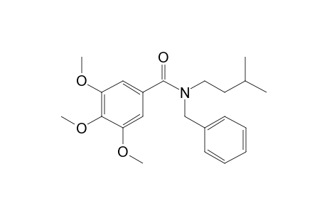 Benzamide, 3,4,5-trimethoxy-N-benzyl-N-(3-methylbutyl)-