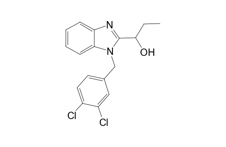 1-{1-[(3,4-dichlorophenyl)methyl]-1H-1,3-benzodiazol-2-yl}propan-1-ol