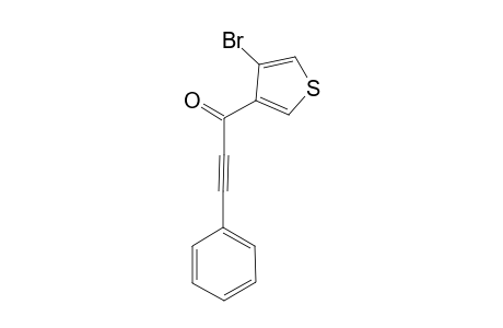 1-(4-BROMOTHIOPHEN-3-YL)-3-PHENYLPROP-2-YN-1-ONE