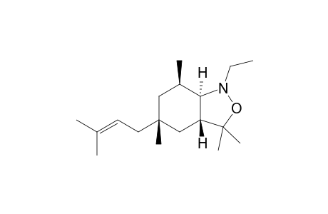 rac-(3aR,5R,7R,7aR)-1-ethyl-3,3,5,7-tetramethyl-5-(3-methylbut-2-en-1-yl)octahydrobenzo[c]isoxazole