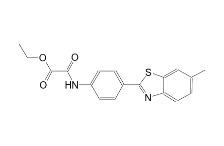 ethyl [4-(6-methyl-1,3-benzothiazol-2-yl)anilino](oxo)acetate