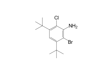 2-bromo-6-chloro-3,5-di-tert-butylaniline